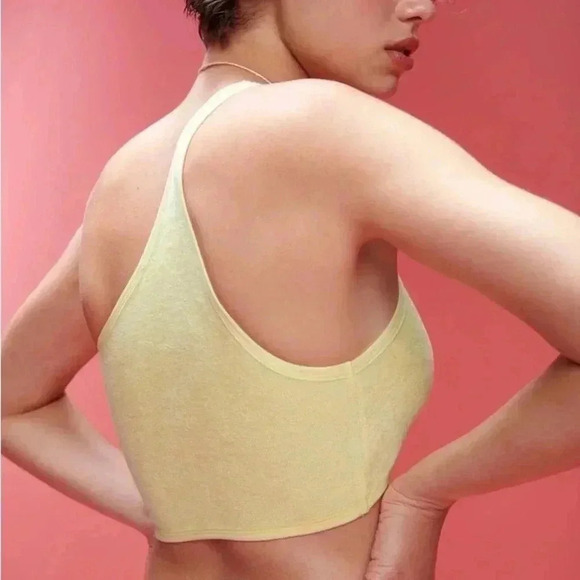 NWT ZARA Terrycloth Asymmetrical Top L - Picture 4 of 9